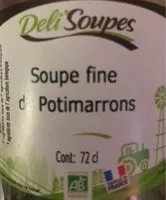 Mängden socker i Soupe fine de potimarrons