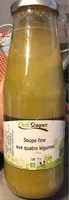 Mängden socker i soupe fine aux quatre légumes