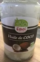 Mängden socker i Huile de coco