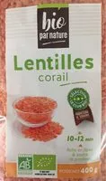 Mängden socker i Lentilles corail