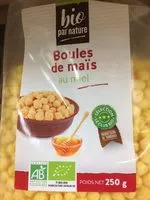 Mängden socker i Boule de maïs au miel biologique