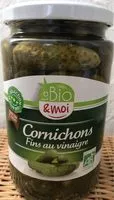 Mängden socker i Cornichons fins au vinaigre