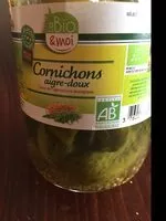 Mängden socker i Cornichon aigre doux