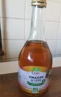 Mängden socker i Vinaigre de cidre