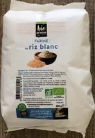 Mängden socker i Farine de riz blanc