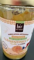 Mängden socker i Confiture clémentine bio