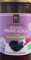 Mängden socker i Pulpe de pruneaux bio