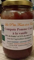 Mängden socker i Compote Pomme Cassis a la vanille