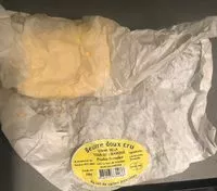 Mängden socker i Beurre doux cru au lait de vaches jersaises