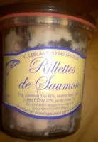 Mängden socker i Rillettes de Saumon