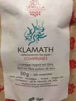 Mängden socker i Klamath - 100 Comprimés - Sol Semilla