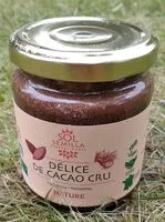 Mängden socker i Délice de cacao cru