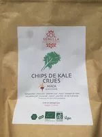 Mängden socker i Chips de Kale crues