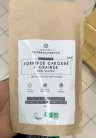 Mängden socker i Porridge caroube et graines sans gluten