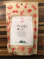 Mängden socker i Ti Déj Cacao Bio - 350 G - Sol Semilla