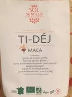 Mängden socker i Ti Déj Maca Bio - 350 G - Sol Semilla