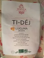 Mängden socker i Ti Déj Lucuma Bio - 350 G - Sol Semilla
