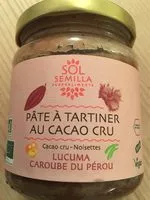 Mängden socker i Pate a tartiner cacao cru