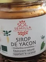 Mängden socker i Sirop de Yacon