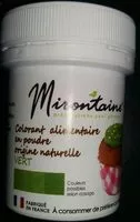 Mängden socker i Colorant alimentaire vert 10g