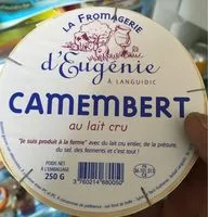 Mängden socker i Camembert au lait cru