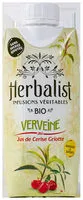 Mängden socker i Herbalist Bio Verveine au Jus de Cerise Griotte