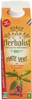 Mängden socker i Herbalist Bio Maté vert Passion Guarana