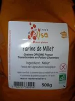 Mängden socker i Farine de Millet