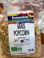 Mängden socker i Maïs pop corn France 500g
