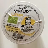 Mängden socker i Le p'tit yaourt citron