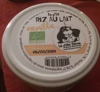 Mängden socker i Le p'tit riz au lait