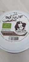 Mängden socker i Le p'tit riz au lait chocolat