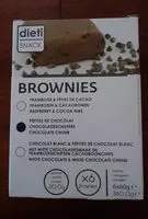 Mängden socker i Brownies pépites de chocolat