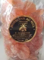 Mängden socker i Bonbons au miel