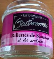 Mängden socker i Rillettes saumon créole