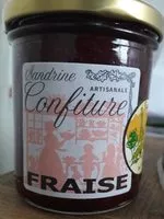 Mängden socker i Confiture fraise