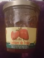Mängden socker i Confiture de fraise