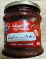 Mängden socker i Confiture de fraise