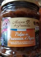 Mängden socker i Pulpe de pruneaux d'Agen