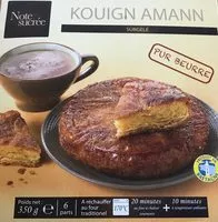 Mängden socker i Kouign amann