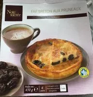 Mängden socker i Far Breton aux Pruneaux
