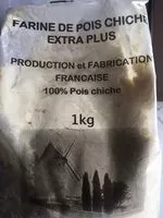 Mängden socker i Farine de pois chiche