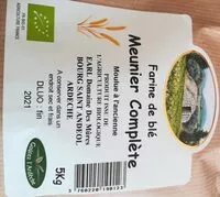 Mängden socker i Farine de blé complète