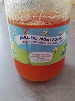 Mängden socker i Miel de montagne des Pyrénées ariegeoises