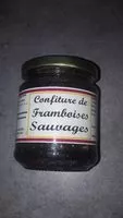 Mängden socker i Confiture de framboises sauvages