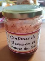 Mängden socker i Confiture de fraises et fraises des bois