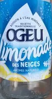 Mängden socker i Limonade des neiges