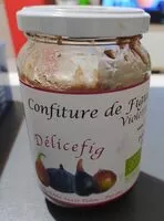 Mängden socker i Confiture de figues violettes Bio