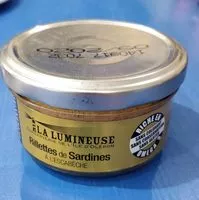 Mängden socker i Rillettes de Sardines à l'Escabèche