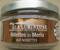 Mängden socker i Rillettes de merlu aux noisettes